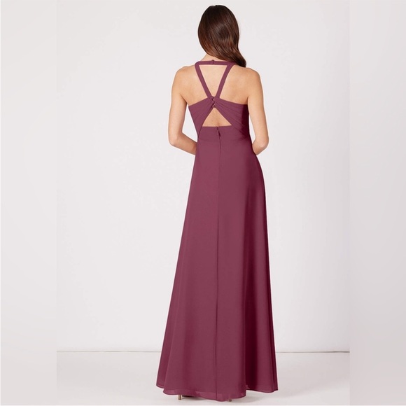 Azazie Alani (from 2022) in Cabernet color bridesmaid dress - Picture 4 of 10